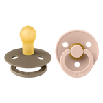 Colour Tétines Pack de 2- Type de tétine Rond Bibs