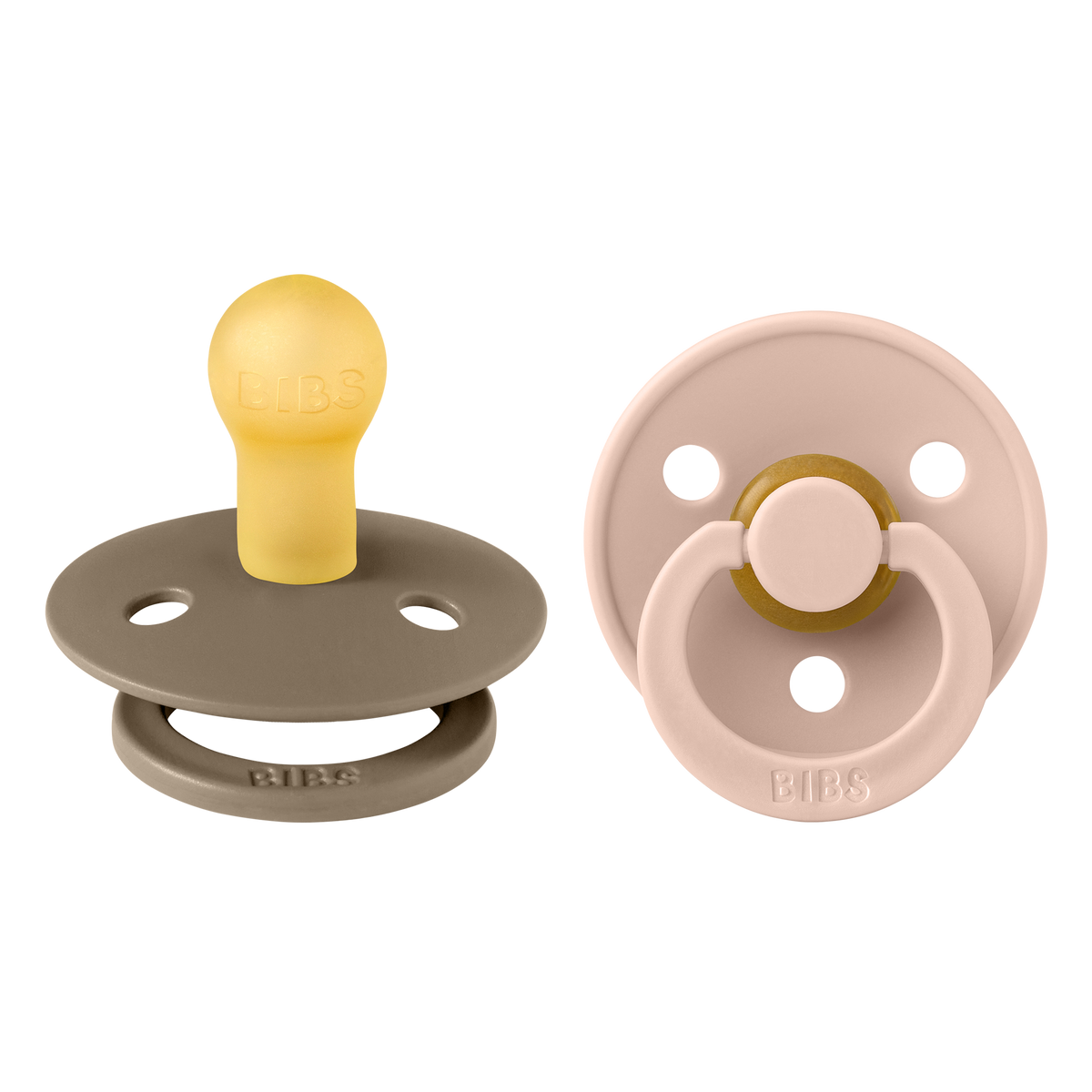 Colour Tétines Pack de 2- Type de tétine Rond Bibs