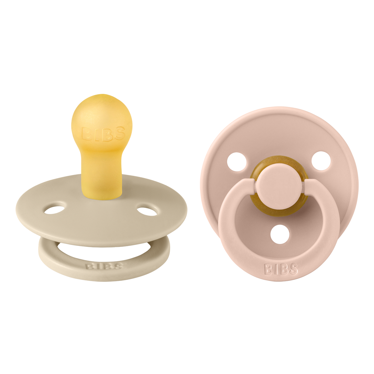 Colour Tétines Pack de 2- Type de tétine Rond Bibs