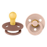 Colour Tétines Pack de 2- Type de tétine Rond Bibs