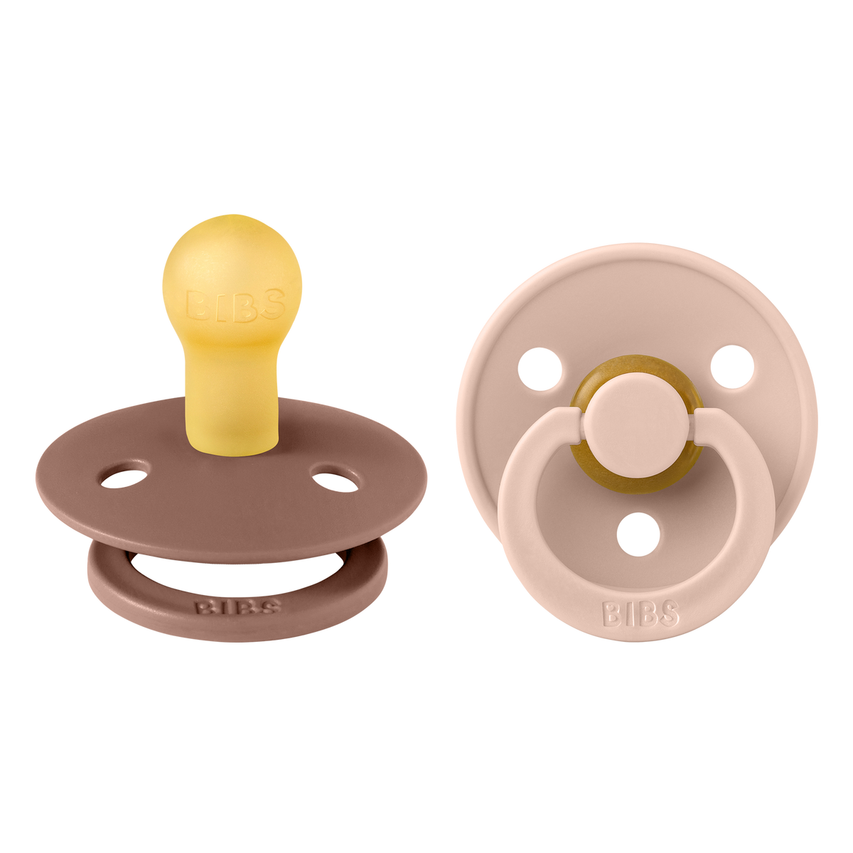 Colour Tétines Pack de 2- Type de tétine Rond Bibs