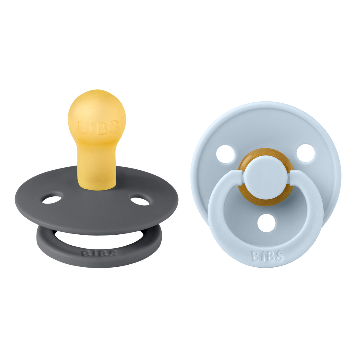 Colour Tétines Pack de 2- Type de tétine Rond Bibs