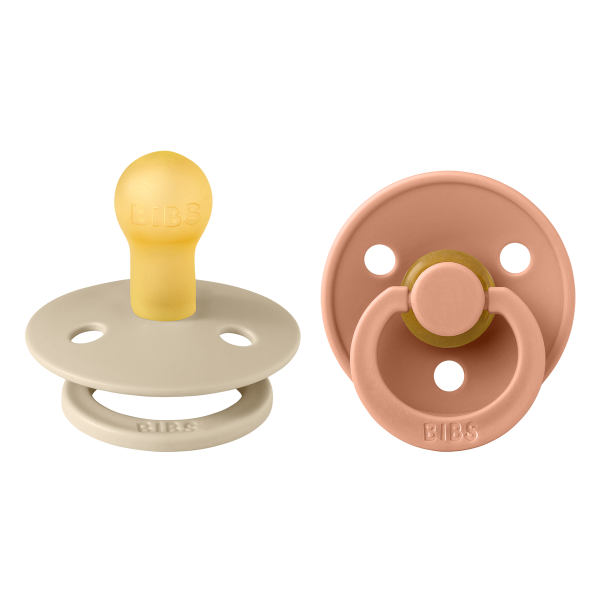 Colour Tétines Pack de 2- Type de tétine Rond Bibs
