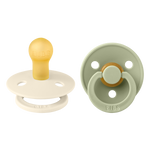 Colour Tétines Pack de 2- Type de tétine Rond Bibs