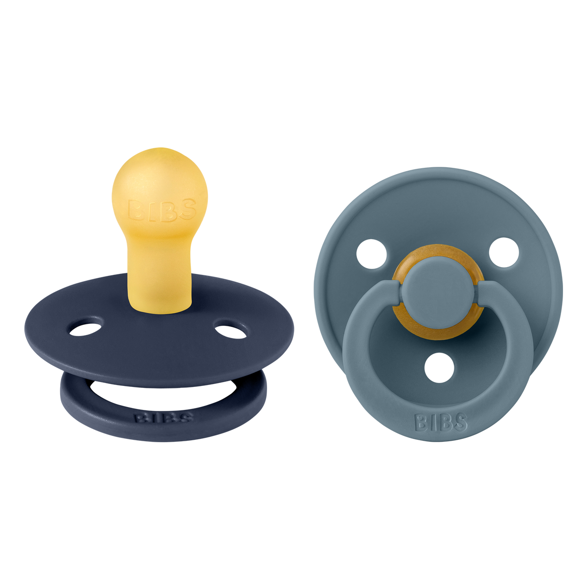 Colour Tétines Pack de 2- Type de tétine Rond Bibs