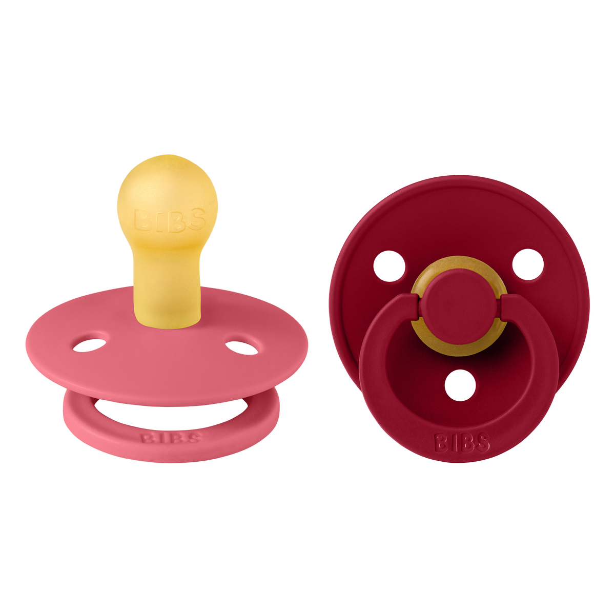 Colour Tétines Pack de 2- Type de tétine Rond Bibs
