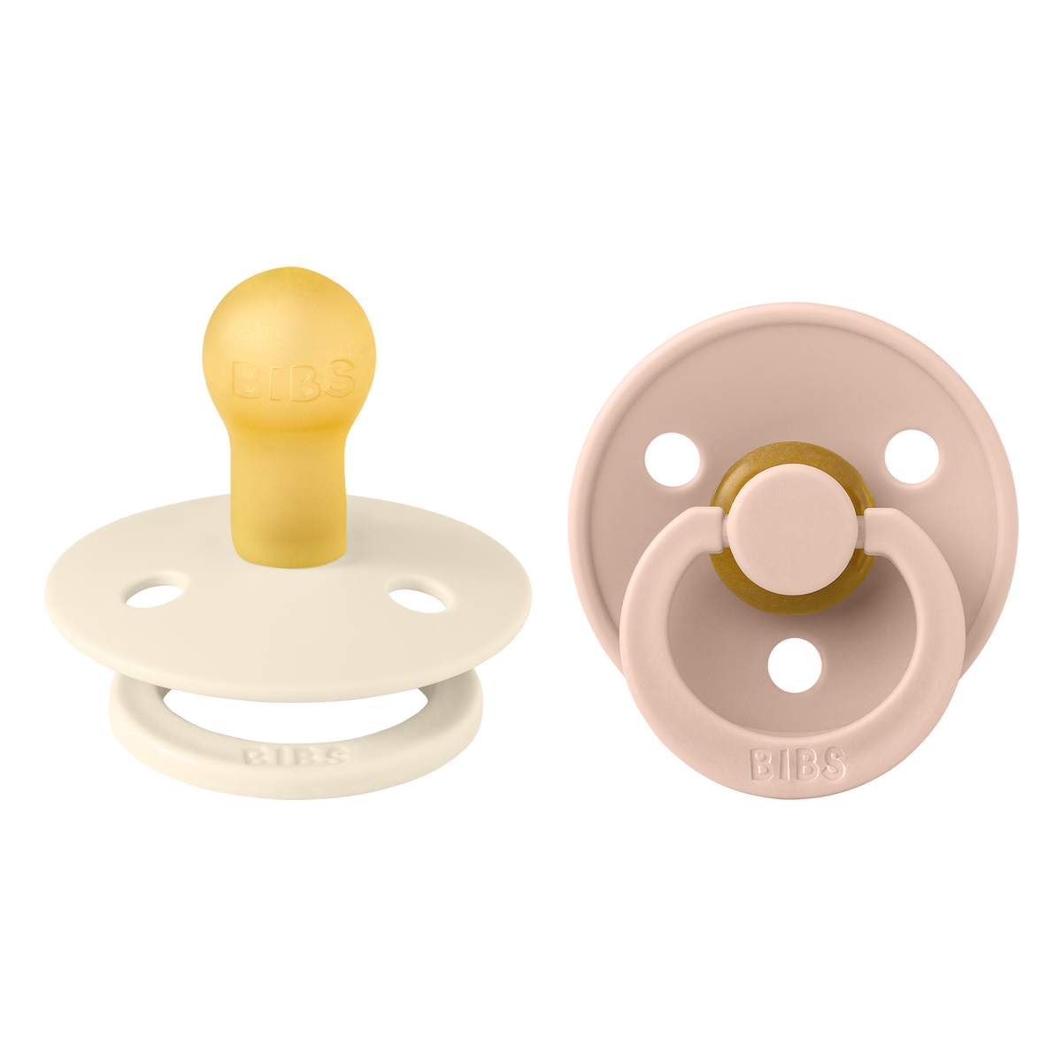 Colour Tétines Pack de 2- Type de tétine Rond Bibs
