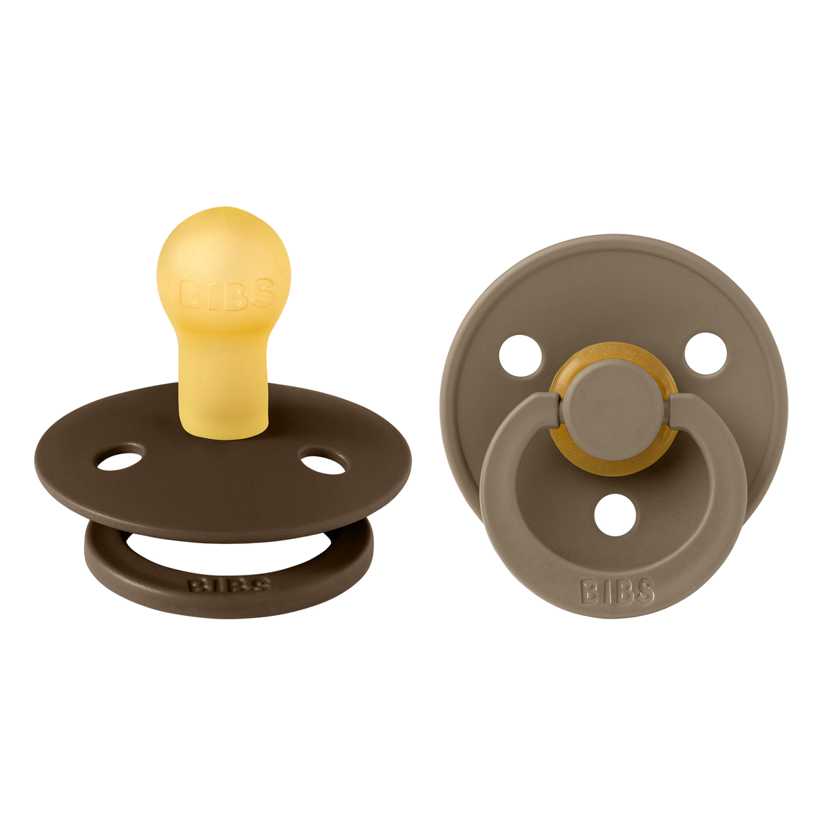 Colour Tétines Pack de 2- Type de tétine Rond Bibs