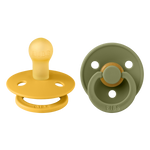 Colour Tétines Pack de 2- Type de tétine Rond Bibs