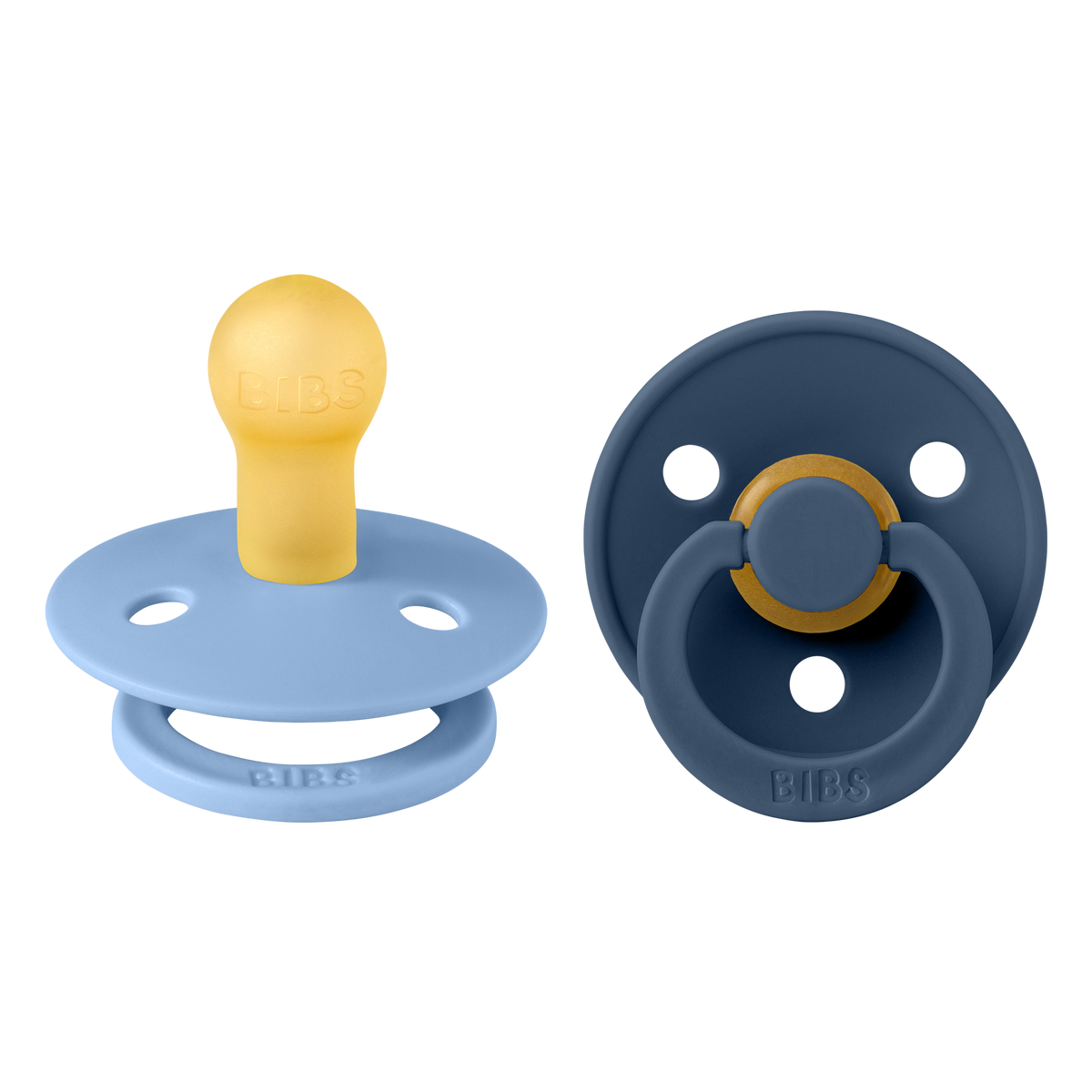 Colour Tétines Pack de 2- Type de tétine Rond Bibs