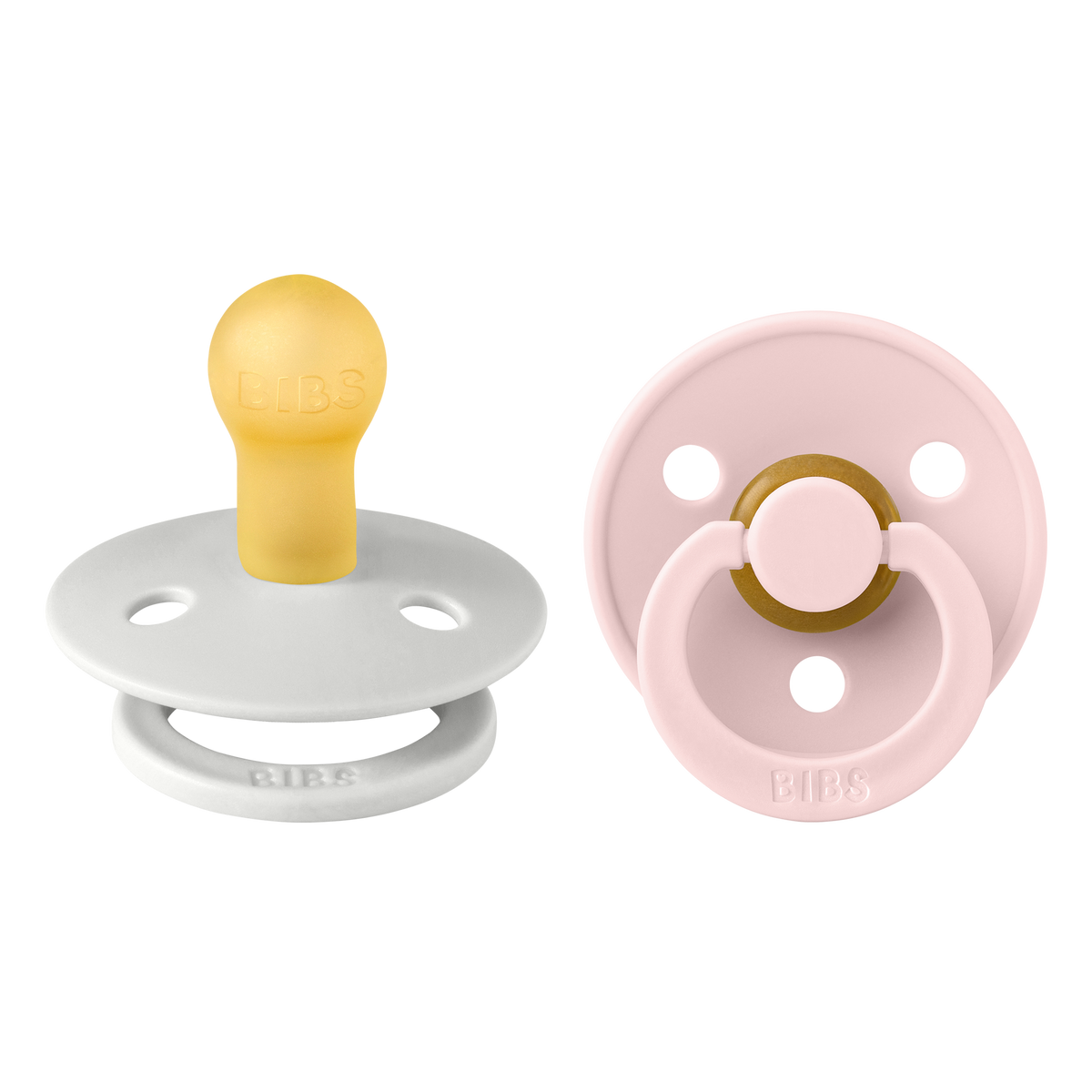 Colour Tétines Pack de 2- Type de tétine Rond Bibs