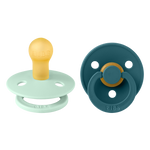 Colour Tétines Pack de 2- Type de tétine Rond Bibs