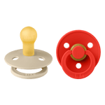 Colour Tétines Pack de 2- Type de tétine Rond Bibs