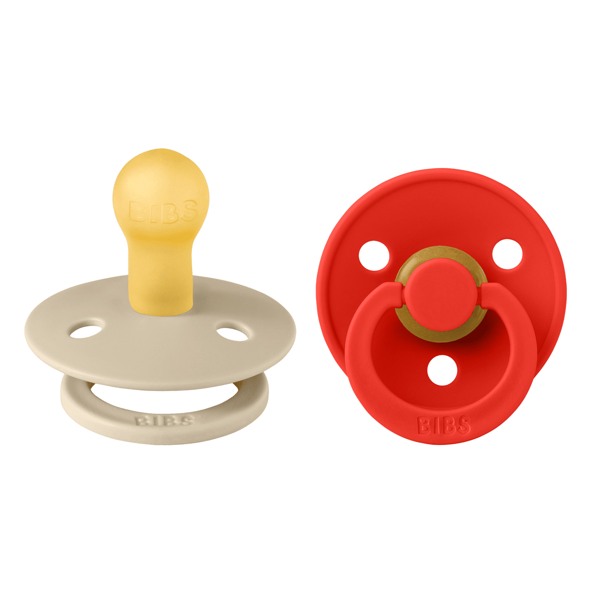 Colour Tétines Pack de 2- Type de tétine Rond Bibs
