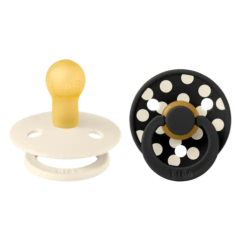 Tétines Colour STUDIO Lot de 2 - Type de tétine Rond Bibs