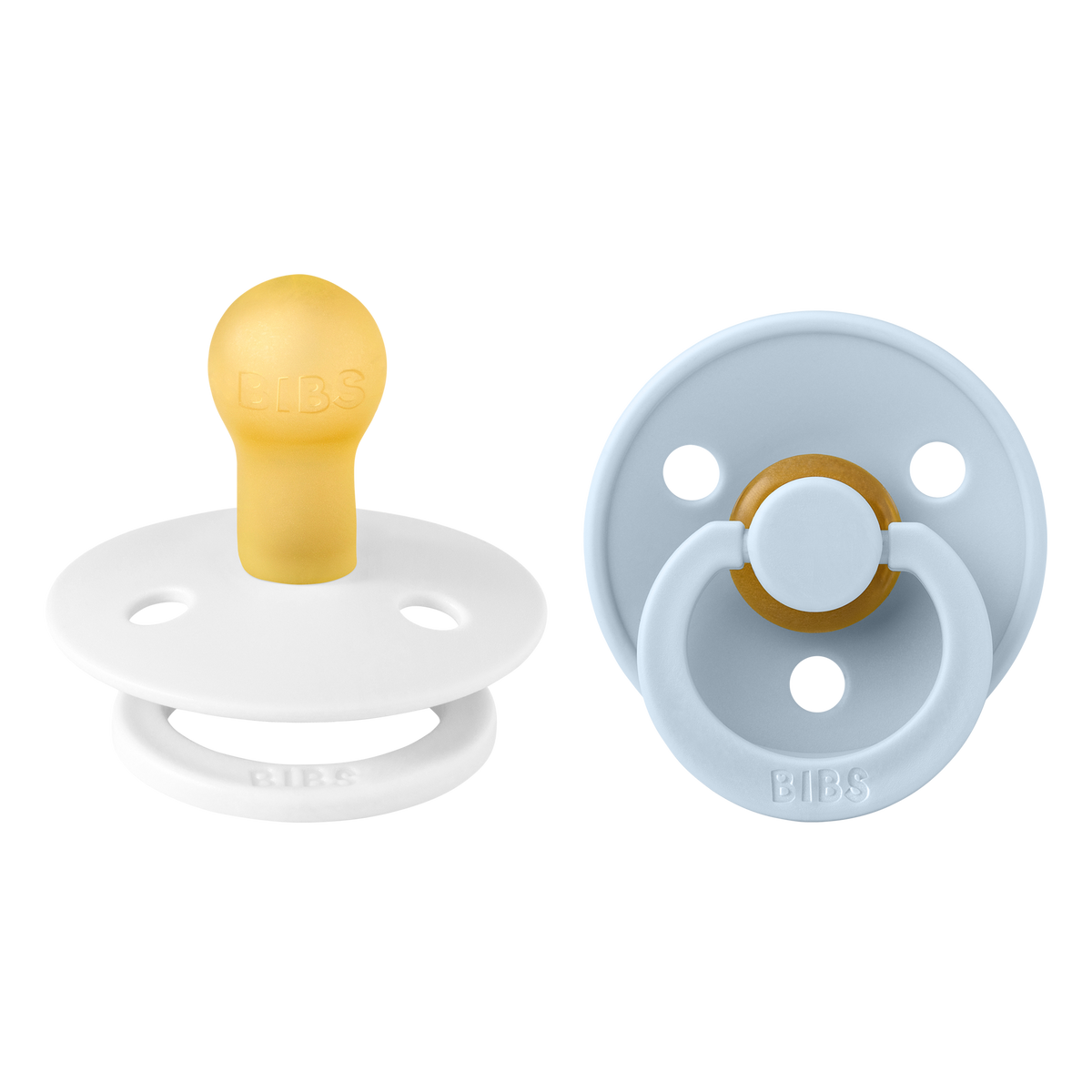 Colour Tétines Pack de 2- Type de tétine Rond Bibs