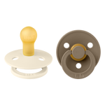 Colour Tétines Pack de 2- Type de tétine Rond Bibs