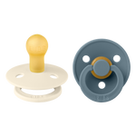 Colour Tétines Pack de 2- Type de tétine Rond Bibs