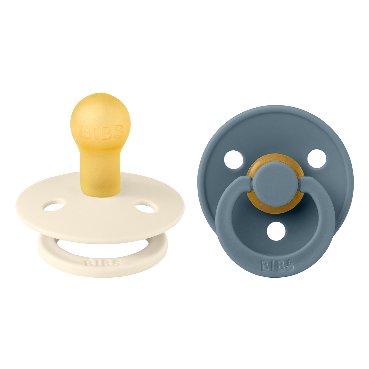 Colour Tétines Pack de 2- Type de tétine Rond Bibs