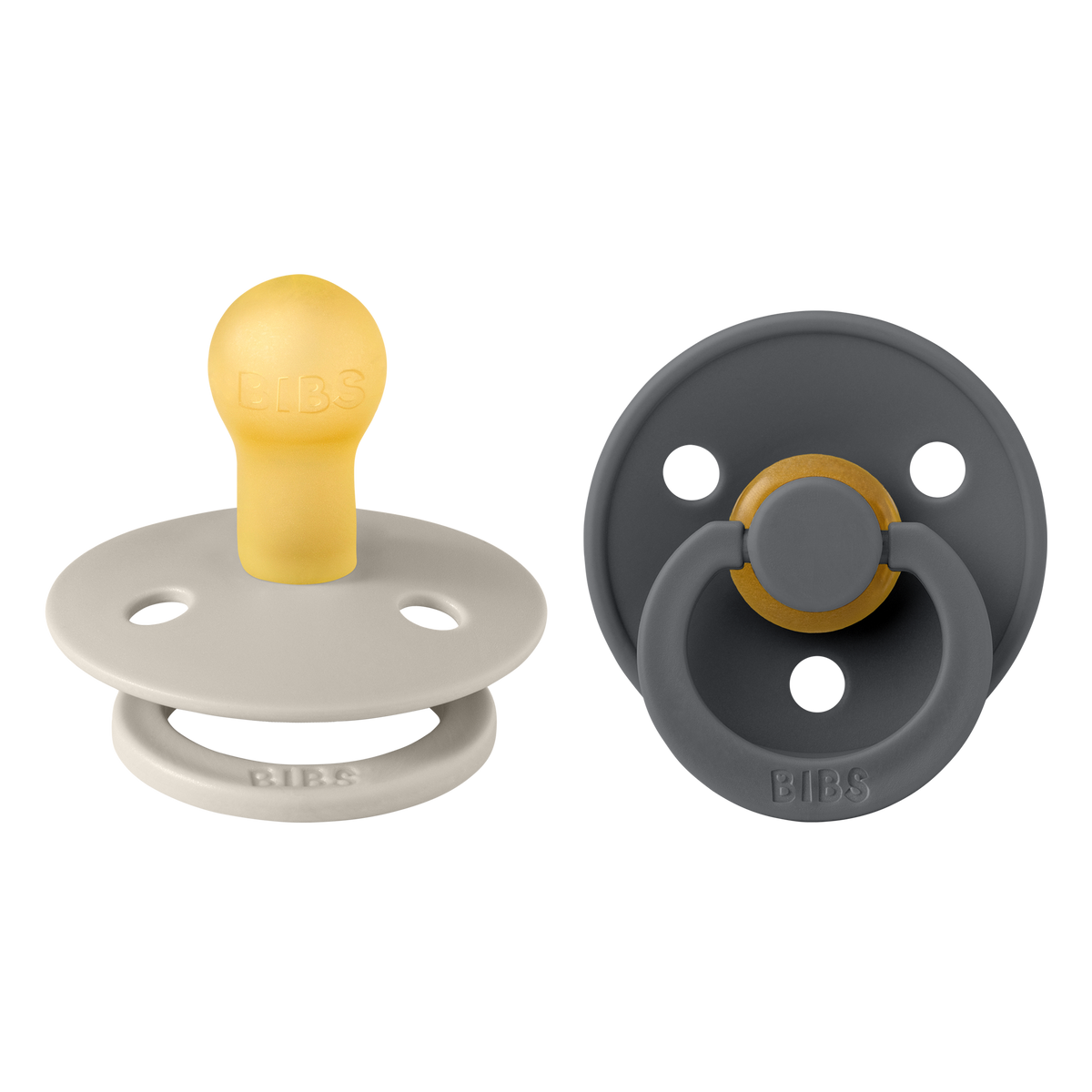 Colour Tétines Pack de 2- Type de tétine Rond Bibs