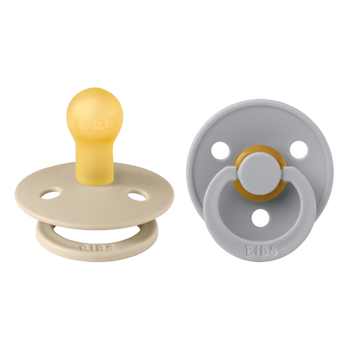 Colour Tétines Pack de 2- Type de tétine Rond Bibs