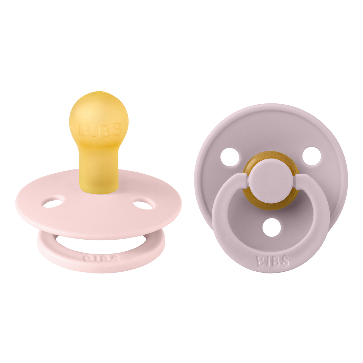Colour Tétines Pack de 2- Type de tétine Rond Bibs
