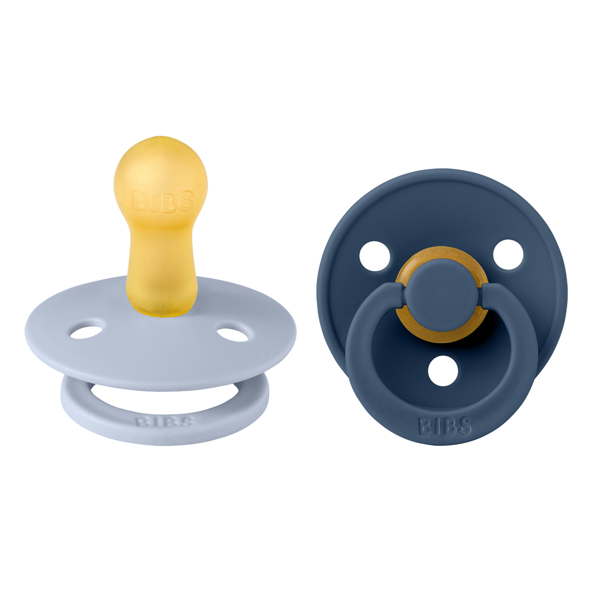 Colour Tétines Pack de 2- Type de tétine Rond Bibs