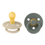 Colour Tétines Pack de 2- Type de tétine Rond Bibs