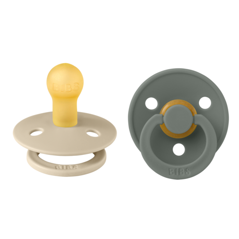 Colour Tétines Pack de 2- Type de tétine Rond Bibs