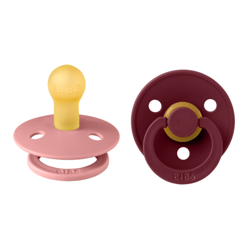 Colour Tétines Pack de 2- Type de tétine Rond Bibs