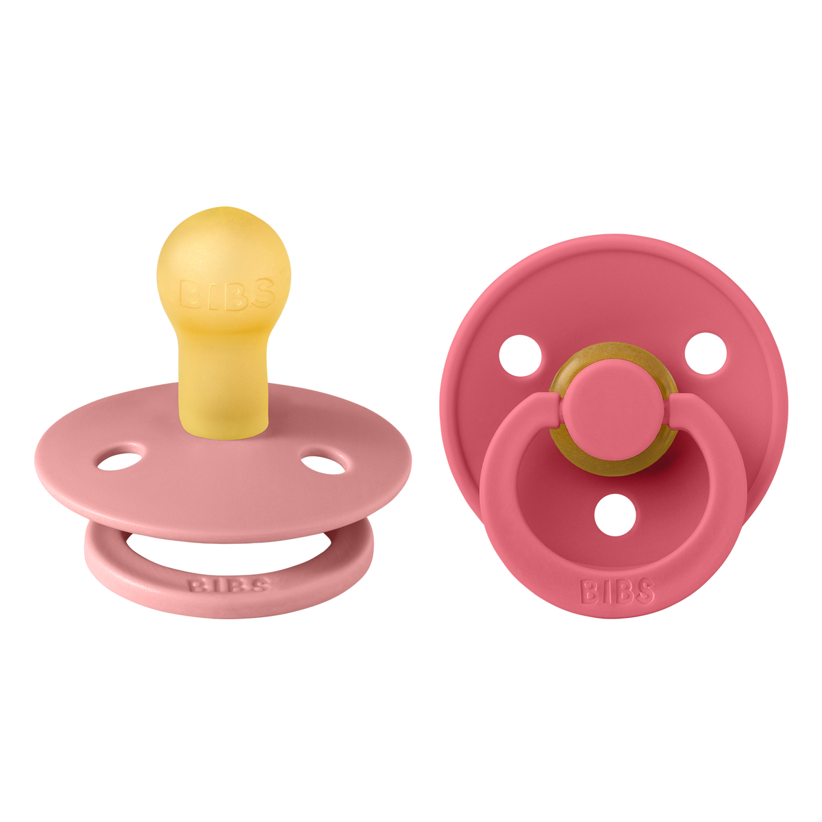 Colour Tétines Pack de 2- Type de tétine Rond Bibs