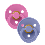 Colour Tétines Pack de 2- Type de tétine Rond Bibs