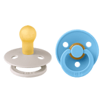 Colour Tétines Pack de 2- Type de tétine Rond Bibs