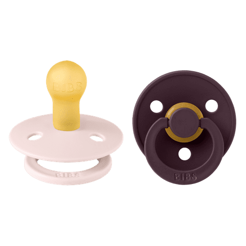 Colour Tétines Pack de 2- Type de tétine Rond Bibs