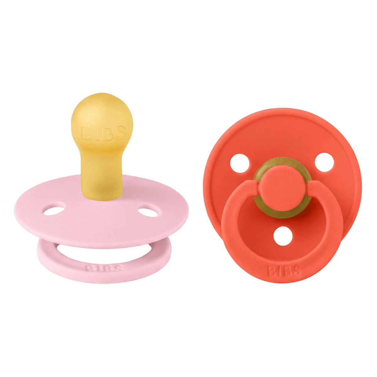 Colour Tétines Pack de 2- Type de tétine Rond Bibs