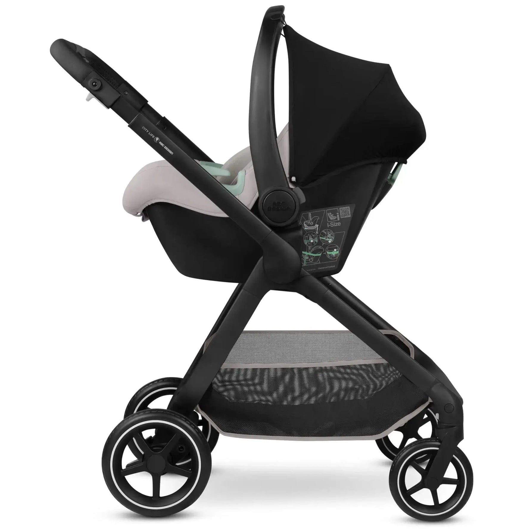 Adaptateur City Life (compatible Tulip, Maxi Cosi, Cybex, JOIE, BeSafe, Avionaut) ABC Design
