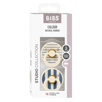 Tétines Colour STUDIO Lot de 2 - Type de tétine Rond Bibs