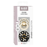 Tétines Colour STUDIO Lot de 2 - Type de tétine Rond Bibs
