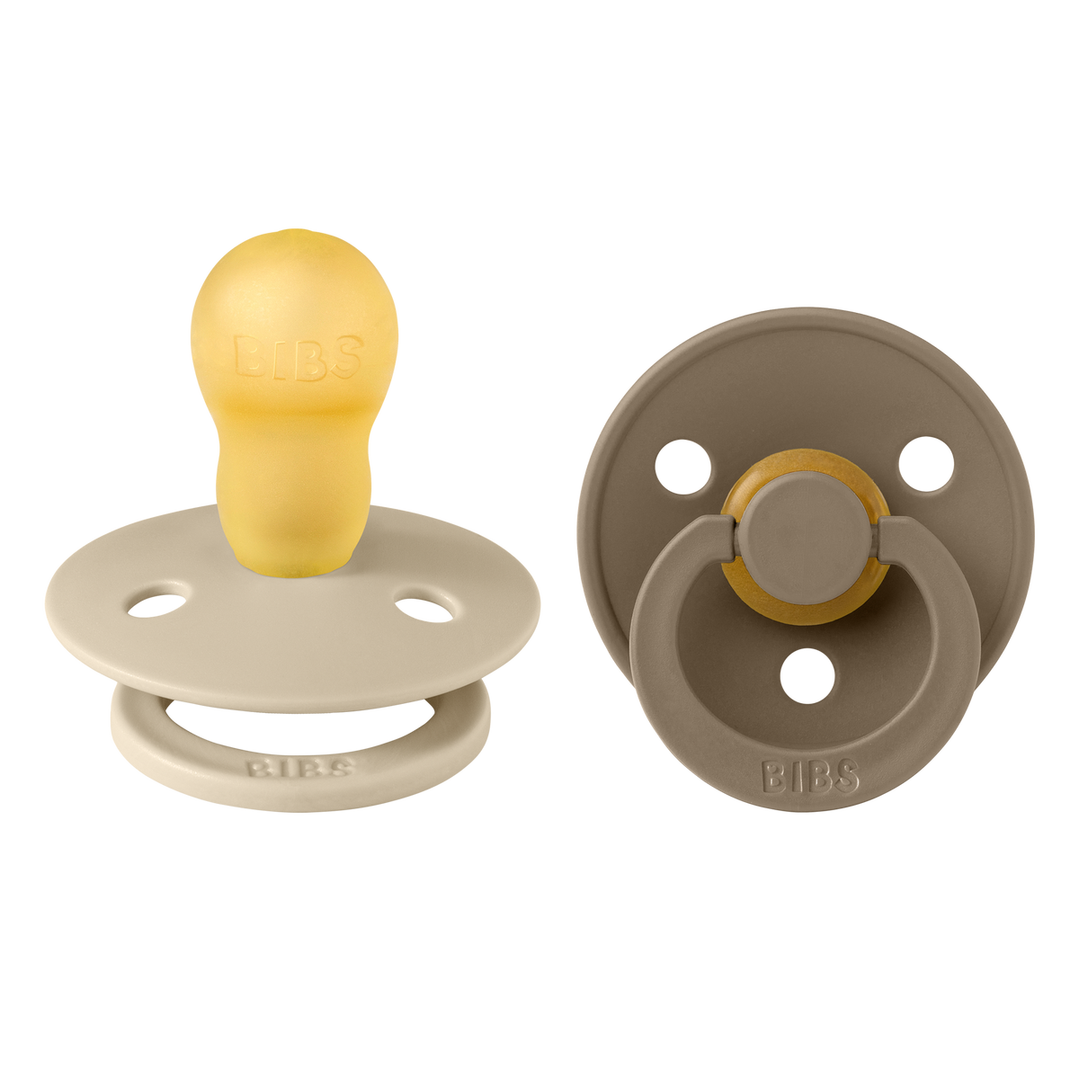 Colour Tétines Pack de 2- Type de tétine Rond Bibs