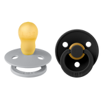 Colour Tétines Pack de 2- Type de tétine Rond Bibs