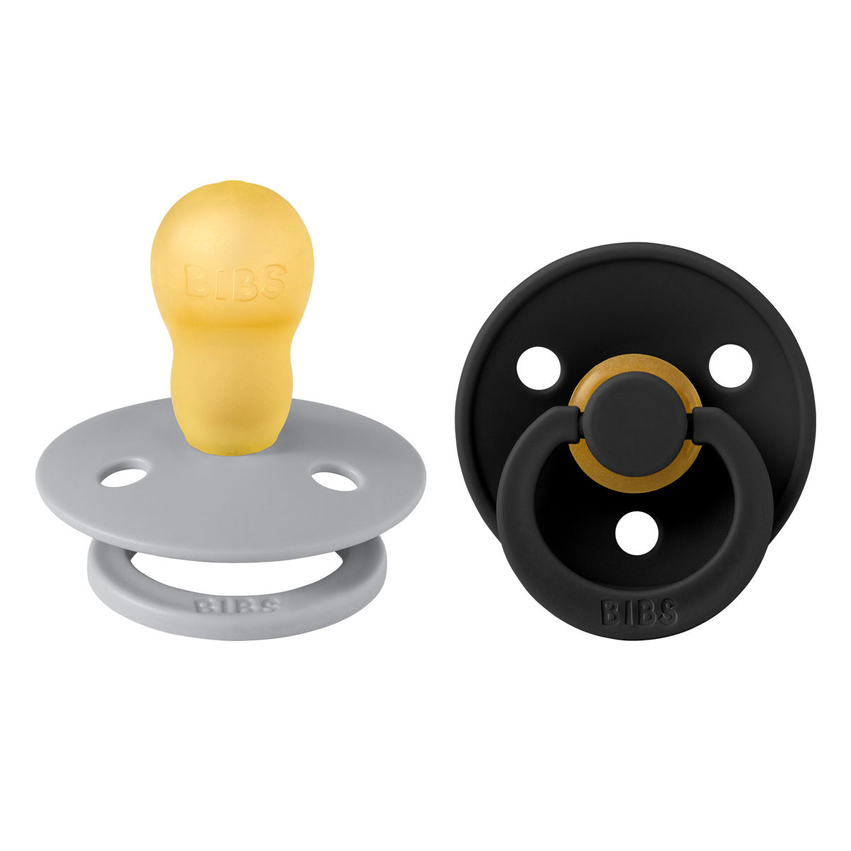 Colour Tétines Pack de 2- Type de tétine Rond Bibs