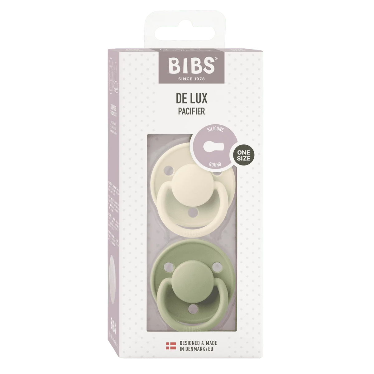 De Lux Tétines Pack de 2 Bibs