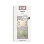 Tétines Supreme Lot de 2-Type de tétine Symétrique Bibs