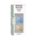 Tétines Supreme Lot de 2-Type de tétine Symétrique Bibs
