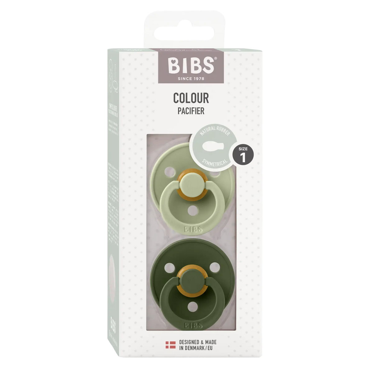 Colour Tétines Pack de 2- Type de tétine Symétrique Bibs
