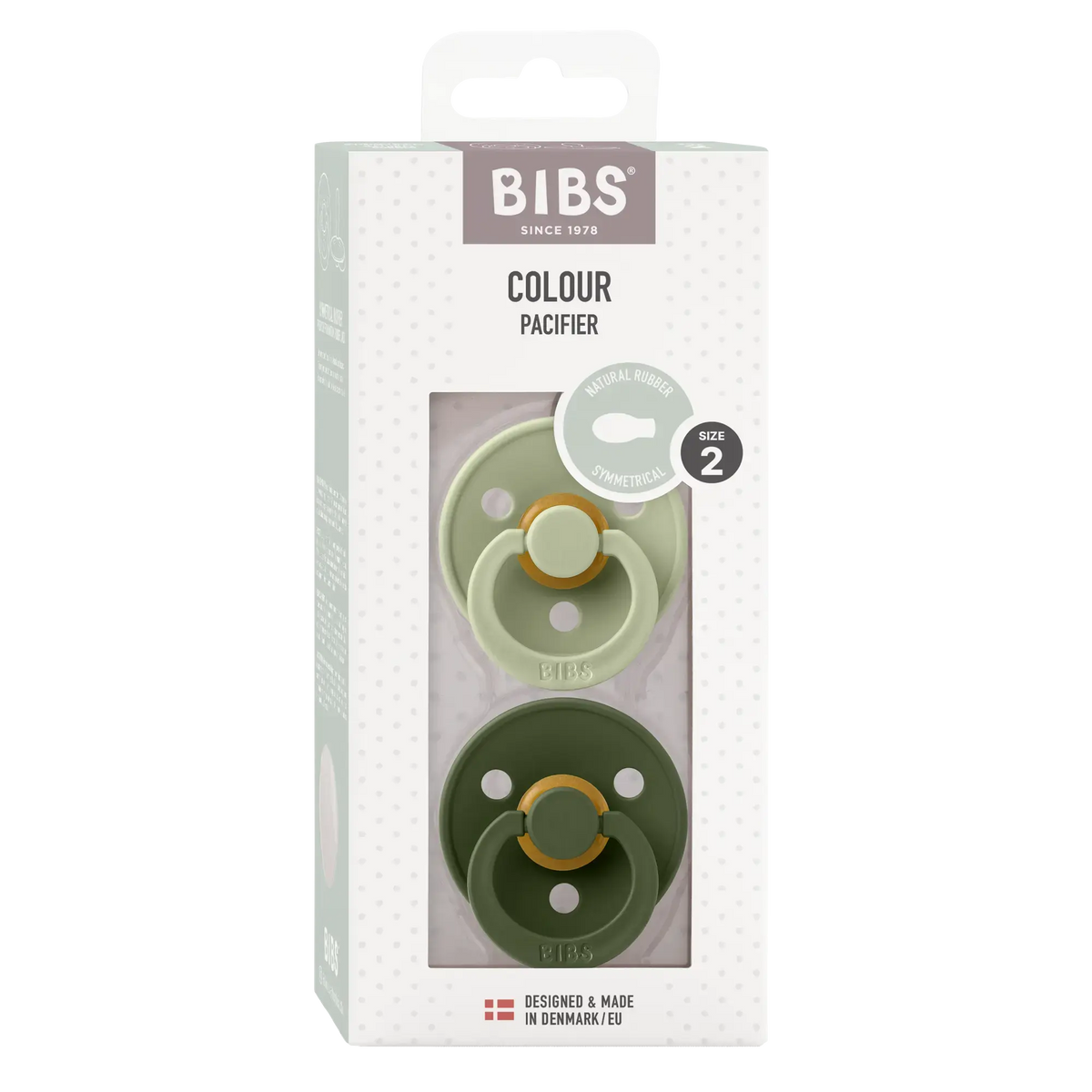 Colour Tétines Pack de 2- Type de tétine Symétrique Bibs