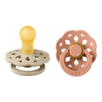Boheme Tétines PACK 2- Type de tétine Rond Bibs