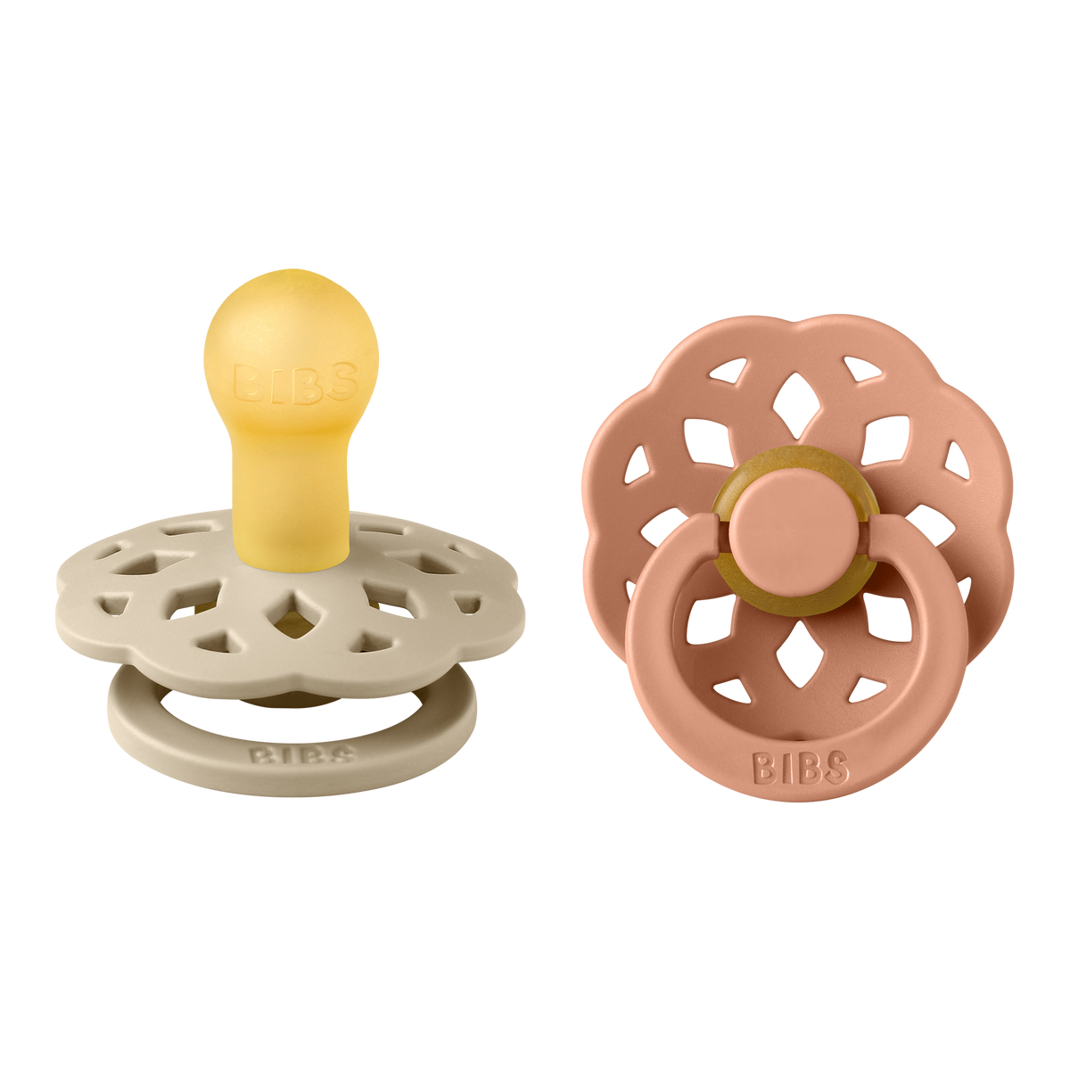 Boheme Tétines PACK 2- Type de tétine Rond Bibs