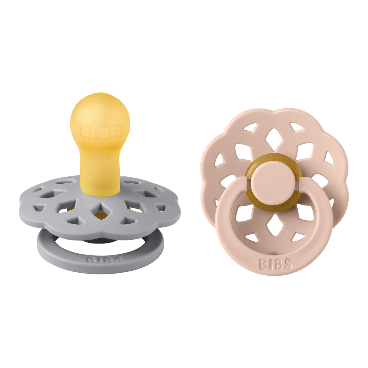 Boheme Tétines PACK 2- Type de tétine Rond Bibs