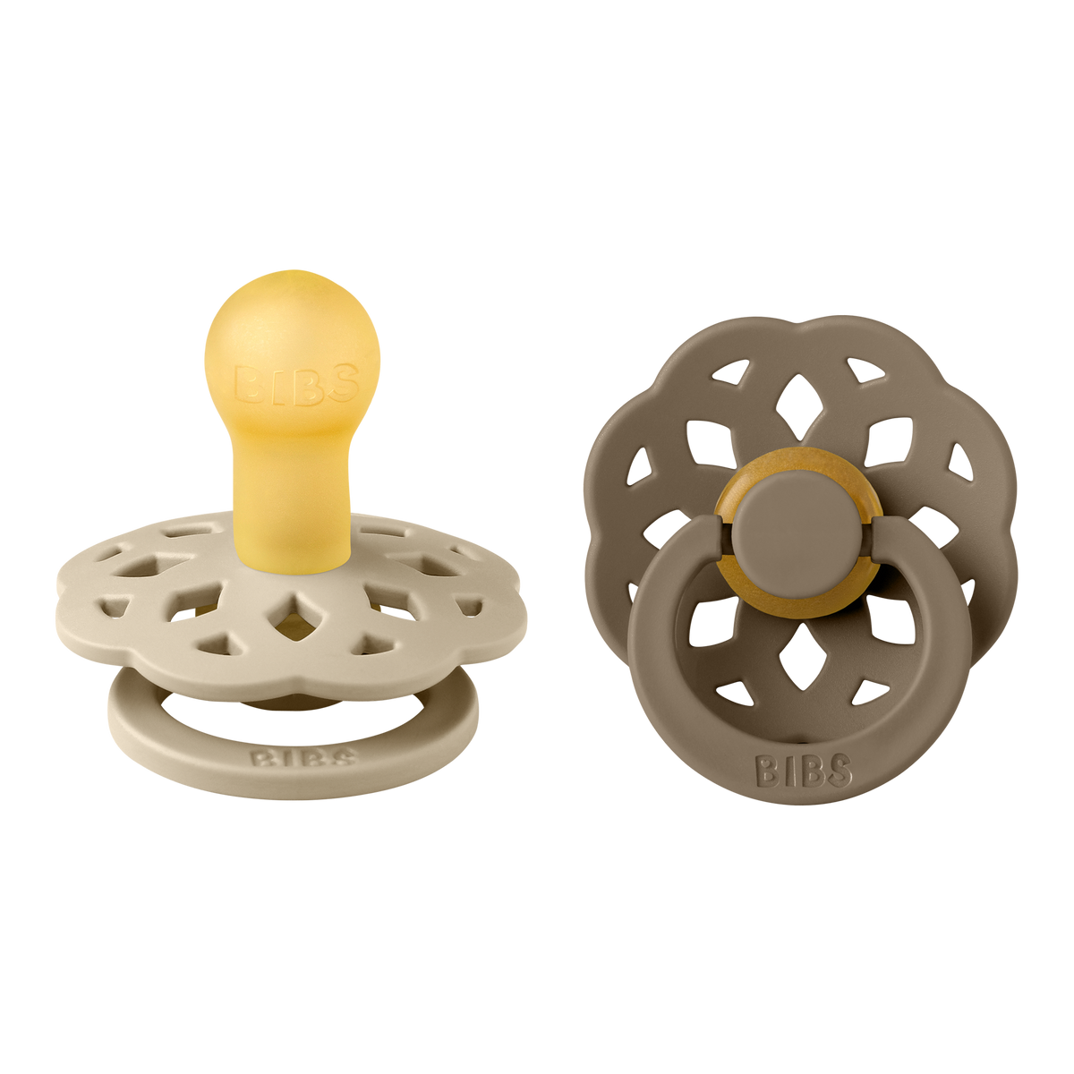 Boheme Tétines PACK 2- Type de tétine Rond Bibs